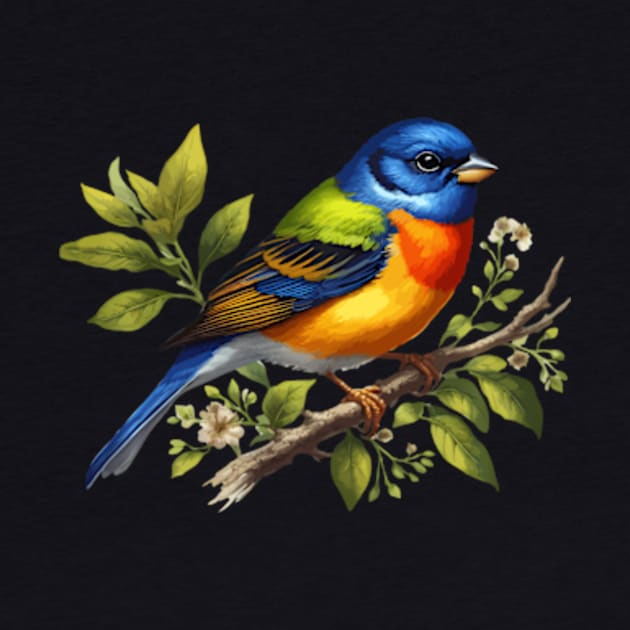 Birdwatching Painted Buntings Painted Bunting by Ro Go Dan